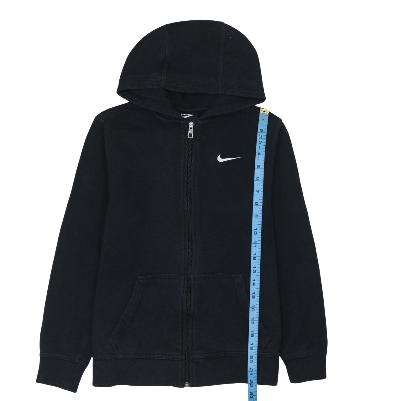 Boys UK Size XL Nike Black Full Zip Hoodie