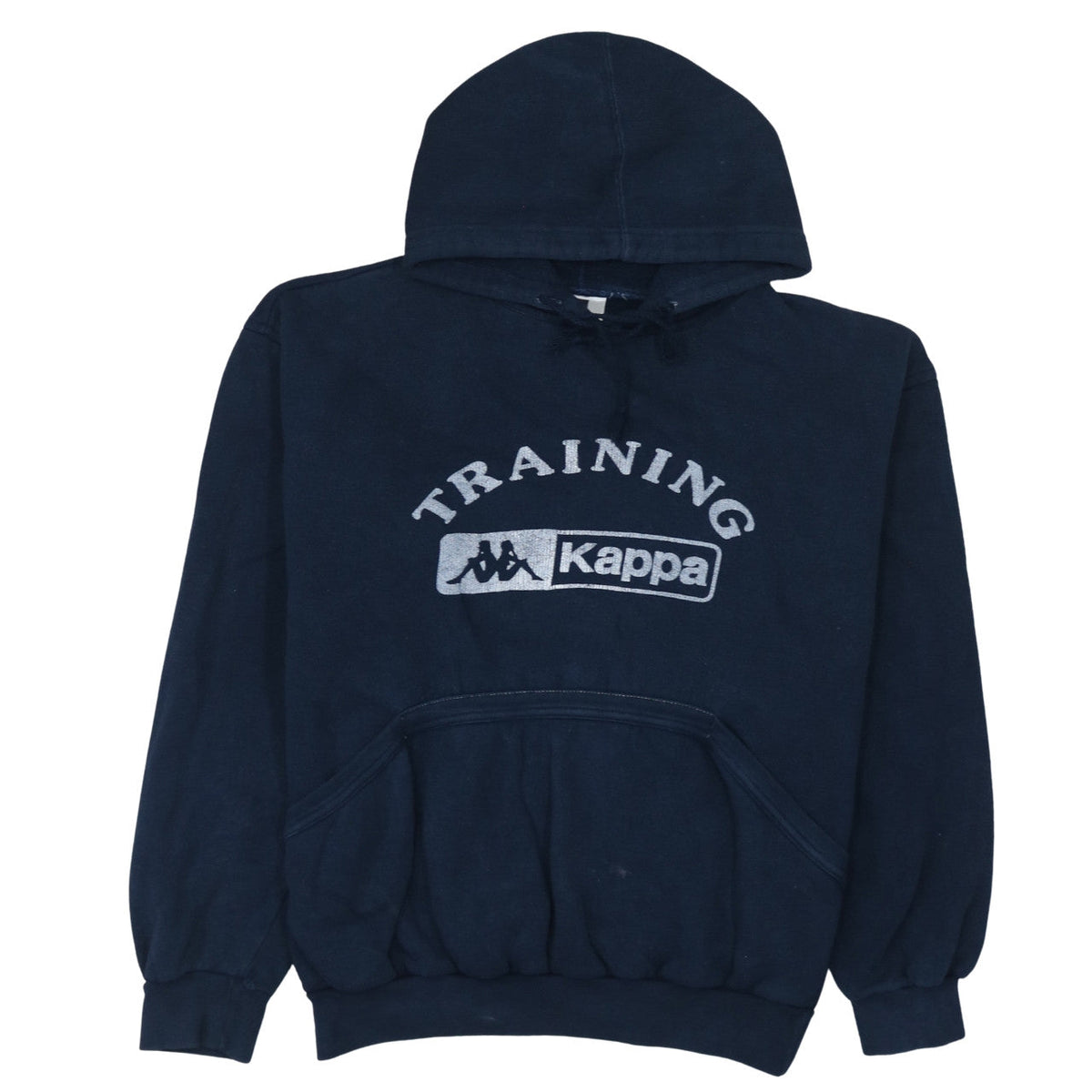 Mens UK Size M Kappa Blue Pullover Hoodie