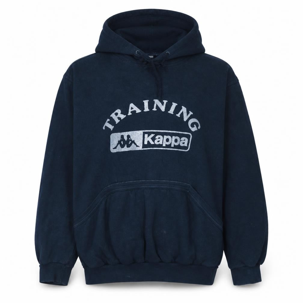 Mens UK Size M Kappa Blue Pullover Hoodie
