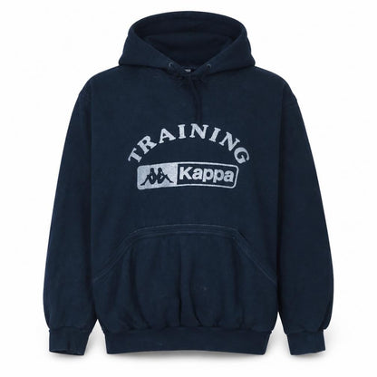Mens UK Size M Kappa Blue Pullover Hoodie