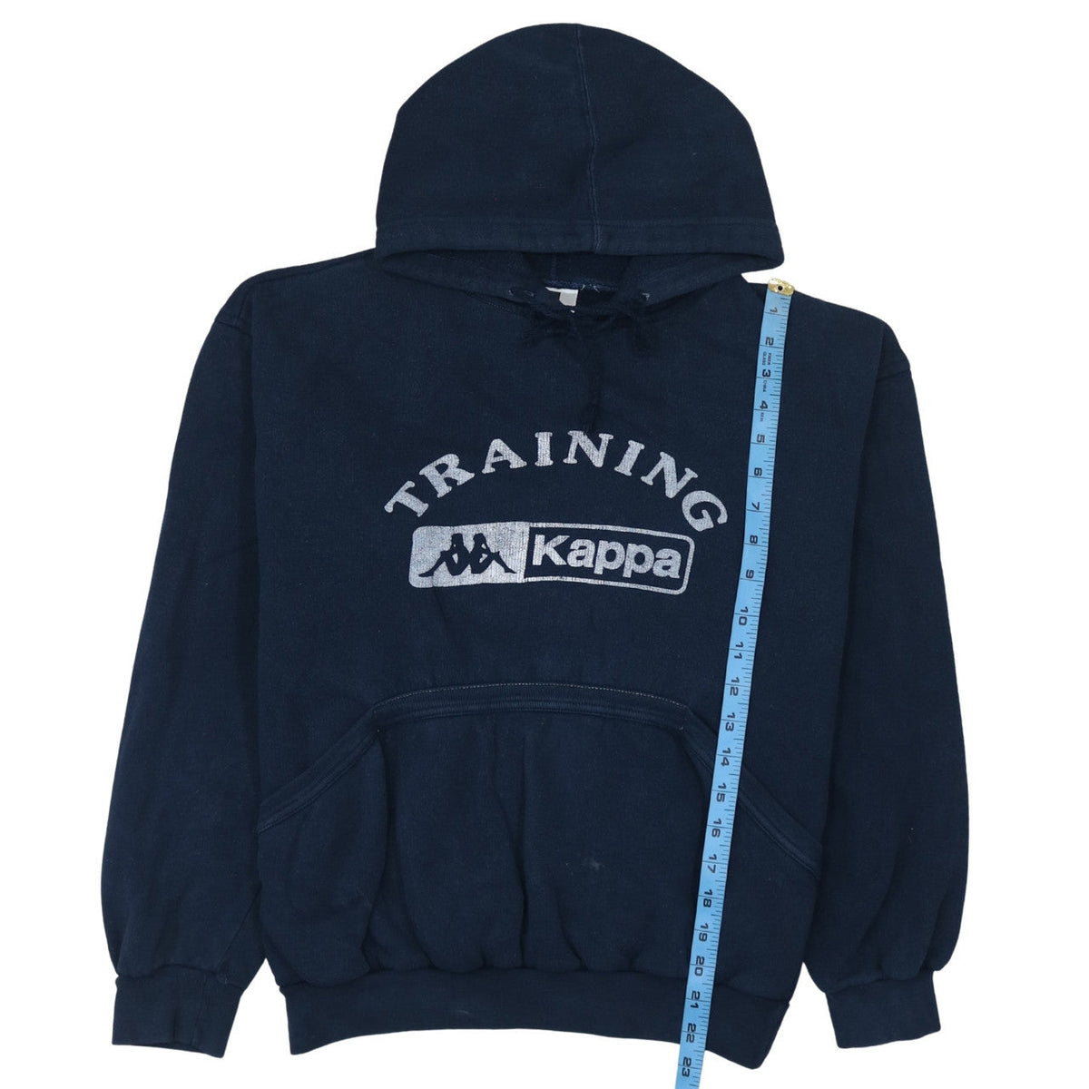 Mens UK Size M Kappa Blue Pullover Hoodie