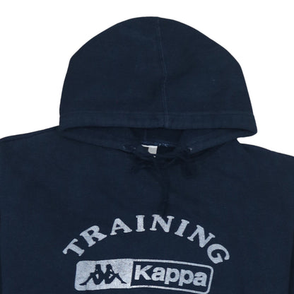 Mens UK Size M Kappa Blue Pullover Hoodie