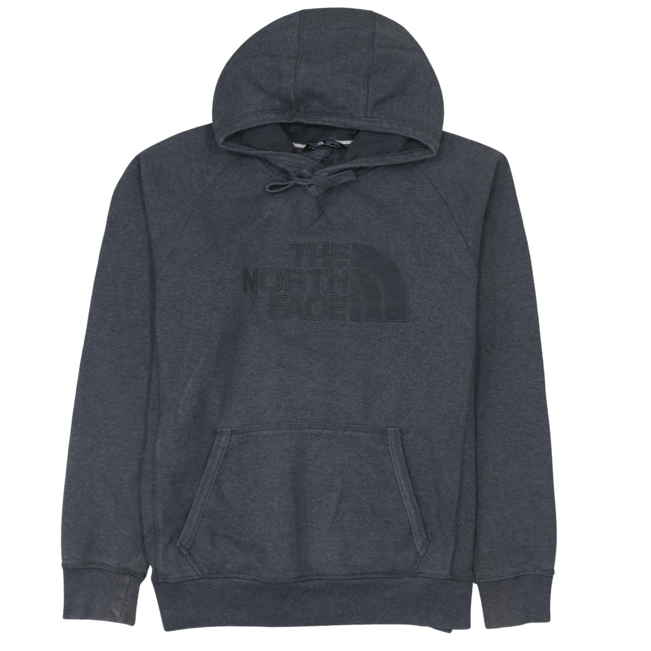 Mens UK Size M The North Face Grey Pullover Hoodie