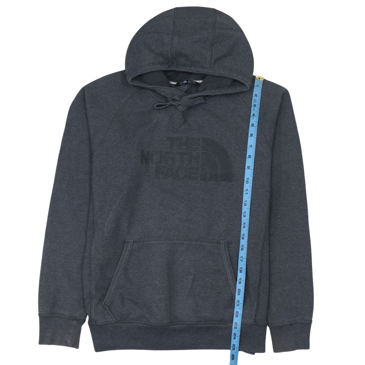 Mens UK Size M The North Face Grey Pullover Hoodie