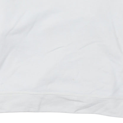 Womens UK Size 12 adidas White Pullover Sweatshirt