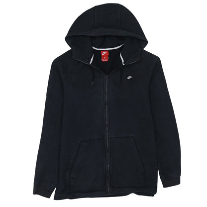 Mens UK Size L Nike Black Full Zip Hoodie