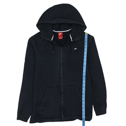 Mens UK Size L Nike Black Full Zip Hoodie