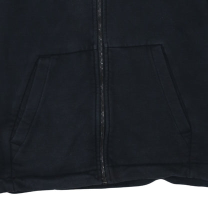 Mens UK Size L Nike Black Full Zip Hoodie