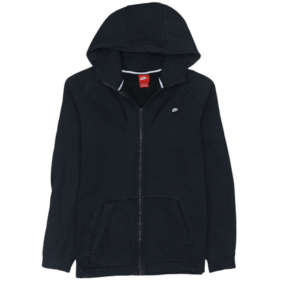 Mens UK Size M Nike Black Full Zip Hoodie