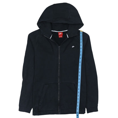 Mens UK Size M Nike Black Full Zip Hoodie
