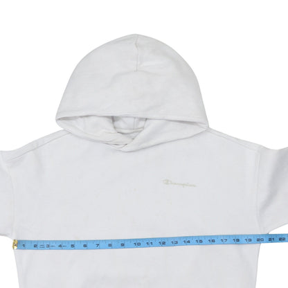 Boys UK Size 11-12 Years Champion White Pullover Hoodie