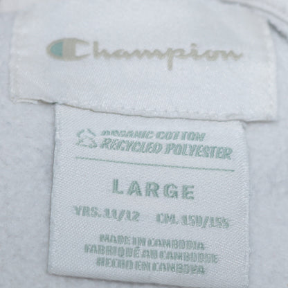 Boys UK Size 11-12 Years Champion White Pullover Hoodie