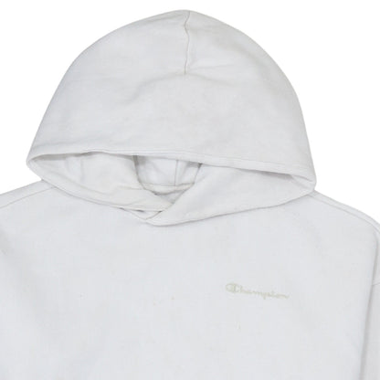 Boys UK Size 11-12 Years Champion White Pullover Hoodie