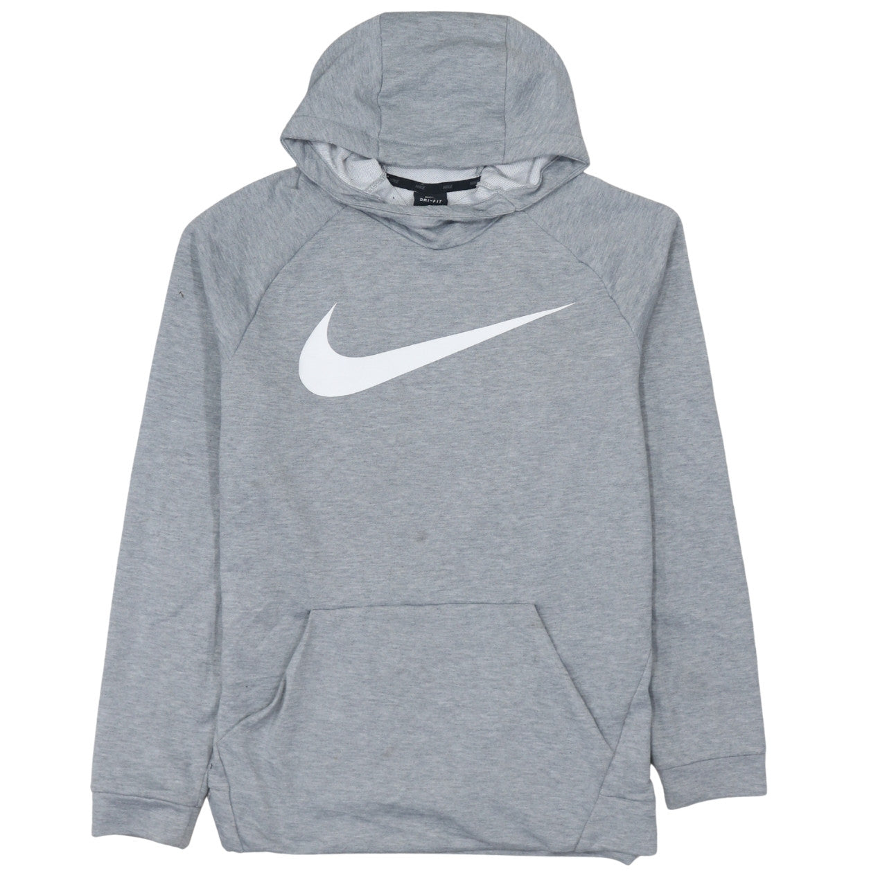 Mens UK Size M Nike Grey Pullover Hoodie