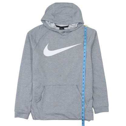 Mens UK Size M Nike Grey Pullover Hoodie