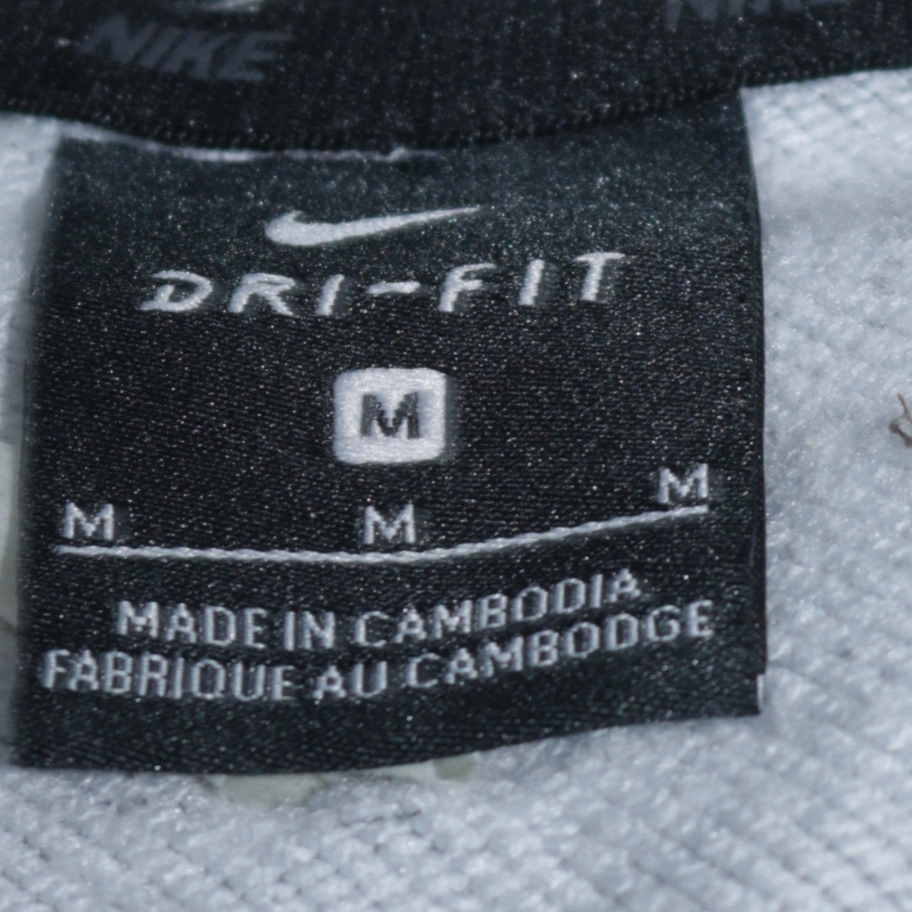 Mens UK Size M Nike Grey Pullover Hoodie