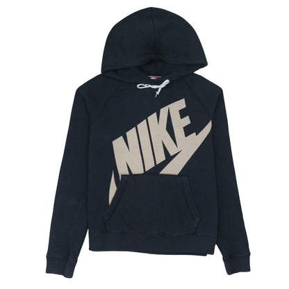 Womens UK Size M Nike Black Pullover Hoodie