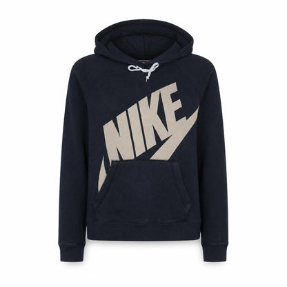 Womens UK Size M Nike Black Pullover Hoodie