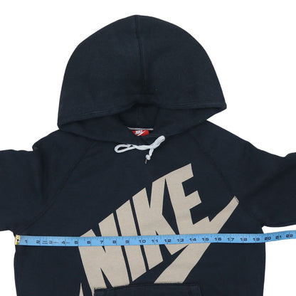 Womens UK Size M Nike Black Pullover Hoodie
