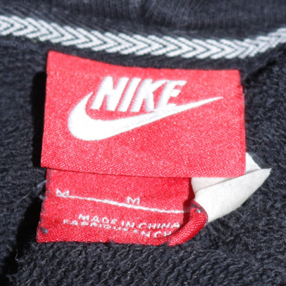 Womens UK Size M Nike Black Pullover Hoodie