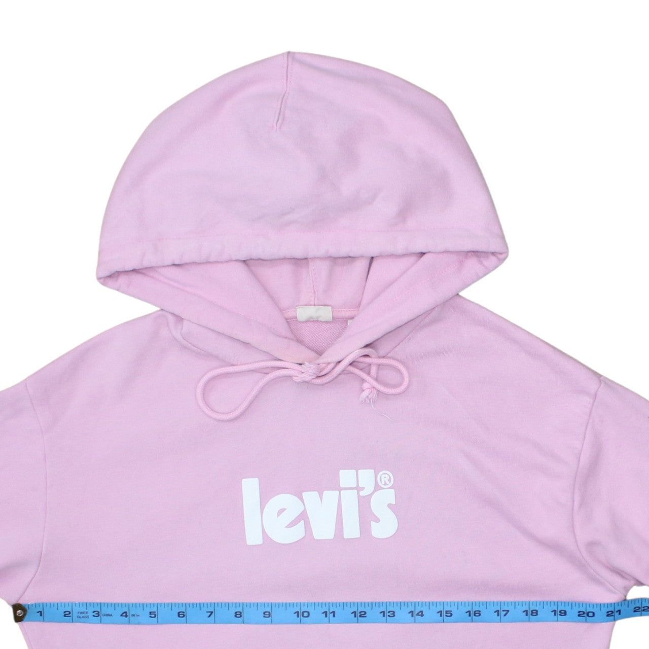 Womens UK Size S Levi's Pink Pullover Hoodie