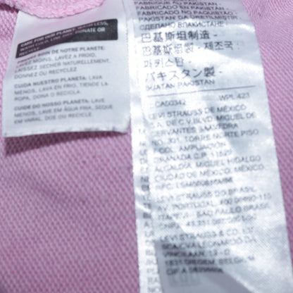 Womens UK Size S Levi's Pink Pullover Hoodie