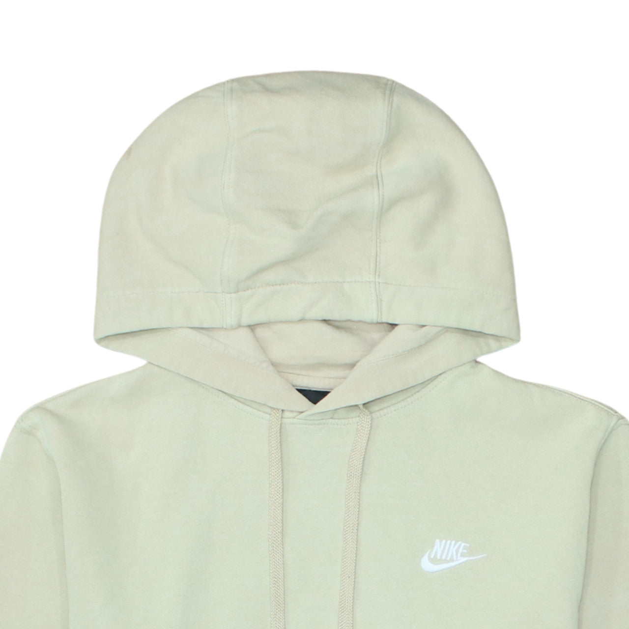 Womens UK Size XS Nike Beige Pullover Hoodie