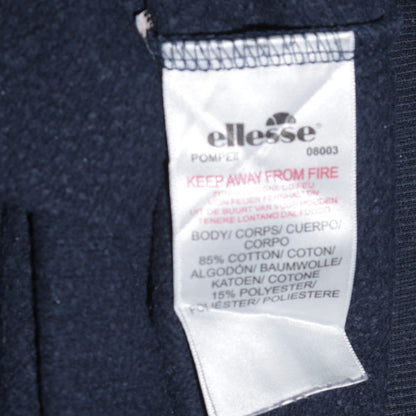 Womens UK Size 10 ellesse Blue Pullover Sweatshirt