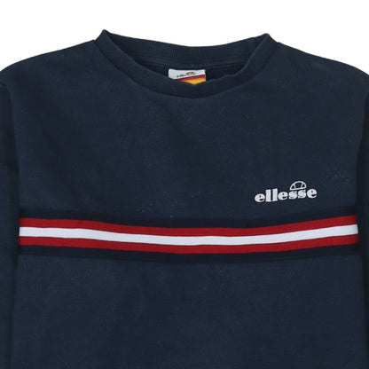 Womens UK Size 10 ellesse Blue Pullover Sweatshirt