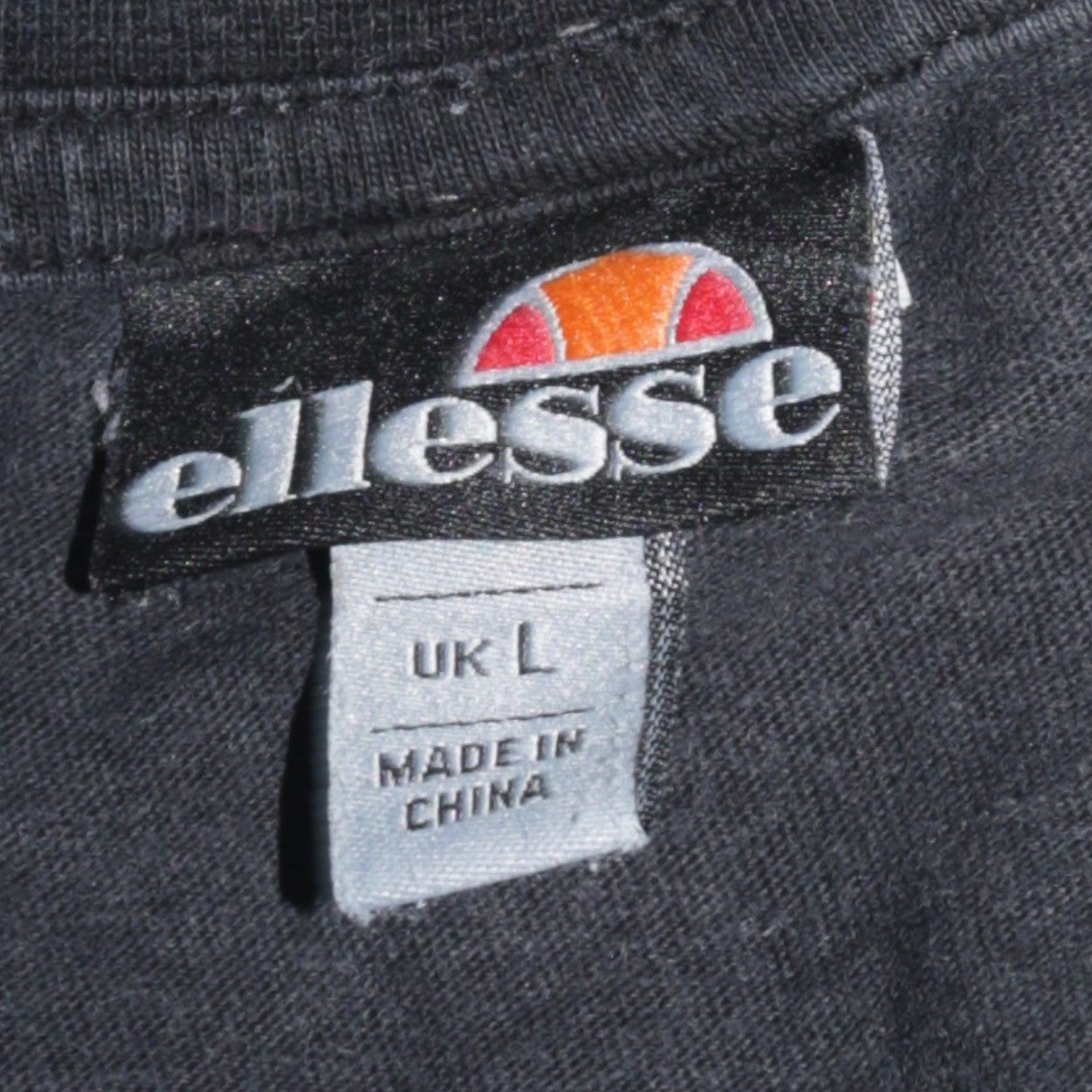 Mens UK Size L ellesse Black  T-Shirt