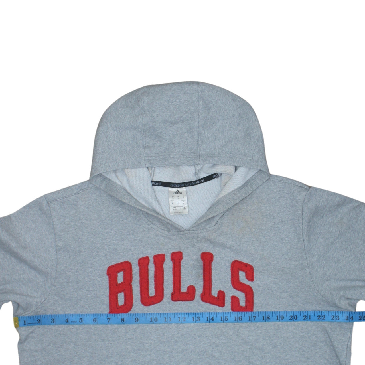 Mens UK Size XL adidas Grey Pullover Hoodie