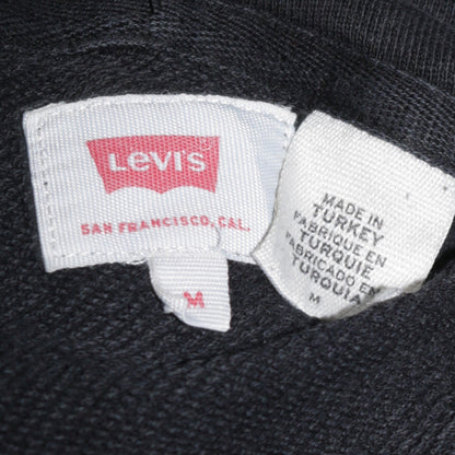 Mens UK Size M Levi's Black Pullover Hoodie