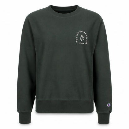 Womens UK Size S Champion Green Pullover Sweatshirt