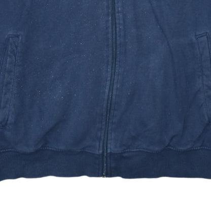 Mens UK Size XL Kappa Blue Full Zip Hoodie
