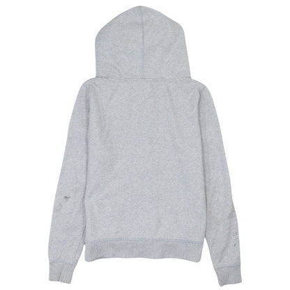 Mens UK Size L Hilfiger Denim Grey Full Zip Hoodie