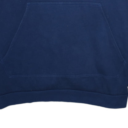 Mens UK Size L adidas Blue Pullover Hoodie