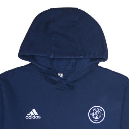 Mens UK Size L adidas Blue Pullover Hoodie