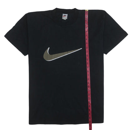 Nike Men's Black Large Classic Crew Neck Short Sleeve T-Shirt