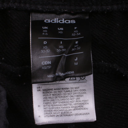 Adidas Womens Black XS Jogger Trousers Elastic Waist Comfort Fit