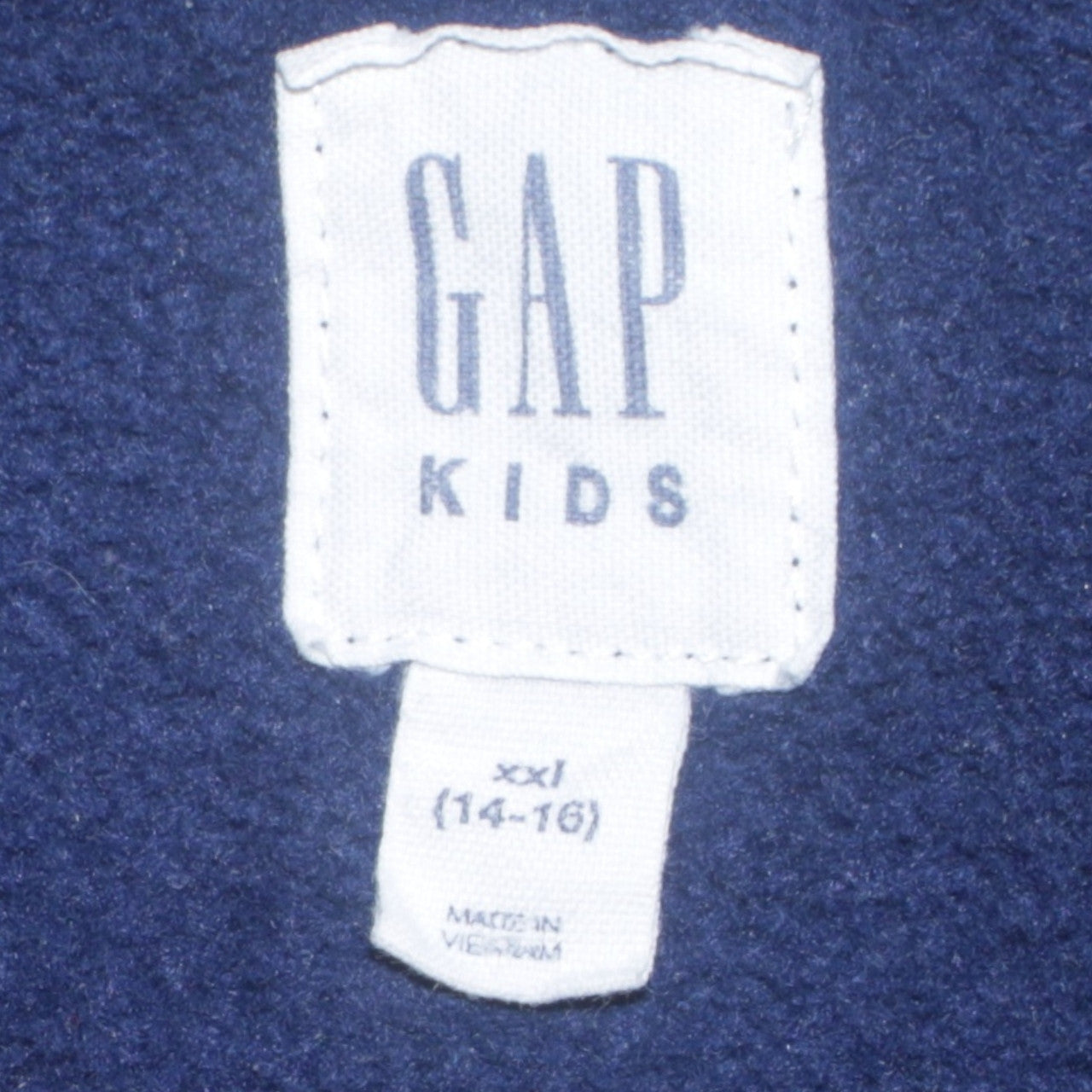 Boys UK Size 14-16 Years Gap Blue Full Zip Hoodie
