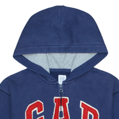 Boys UK Size 14-16 Years Gap Blue Full Zip Hoodie
