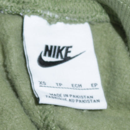 Nike Women's Green XS Fleece Sweatpants with Logo