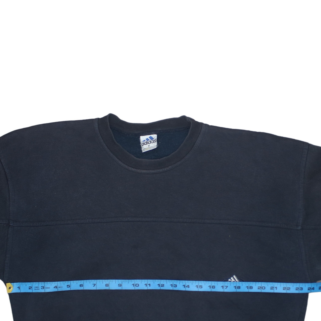 Mens UK Size M adidas Blue Pullover Sweatshirt