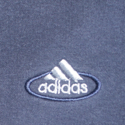 Mens UK Size M adidas Blue Pullover Sweatshirt