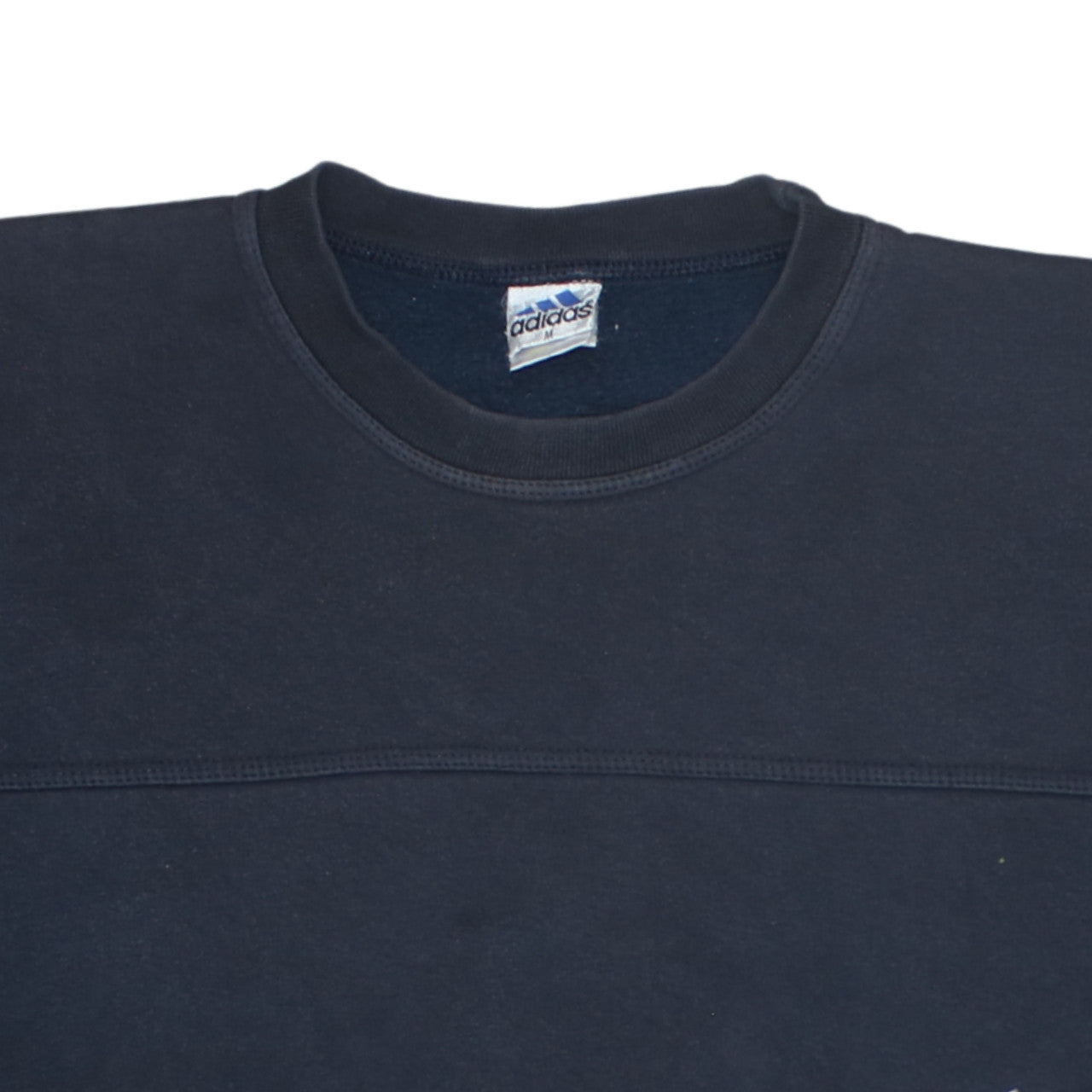 Mens UK Size M adidas Blue Pullover Sweatshirt