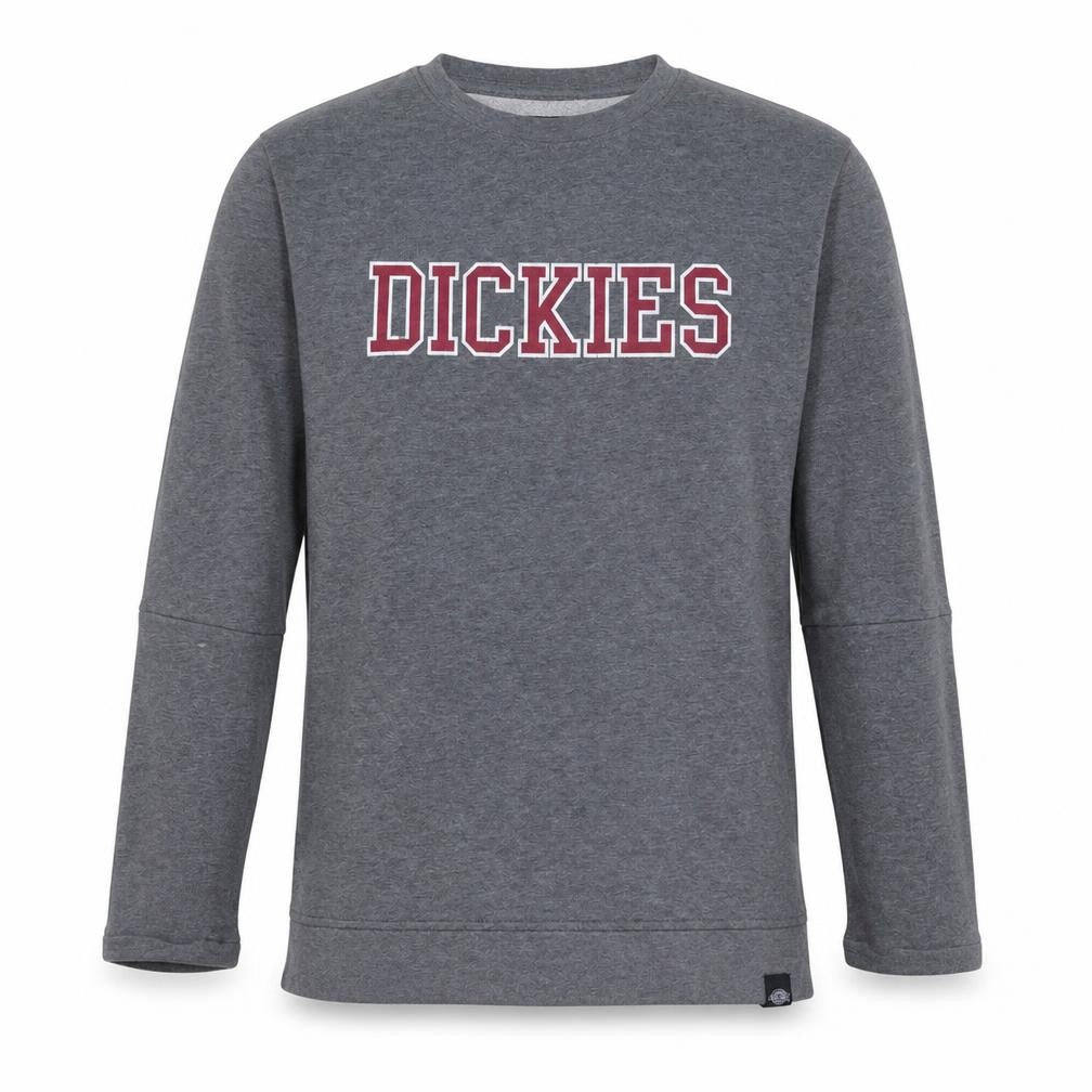Mens UK Size M Dickies Grey Pullover Sweatshirt