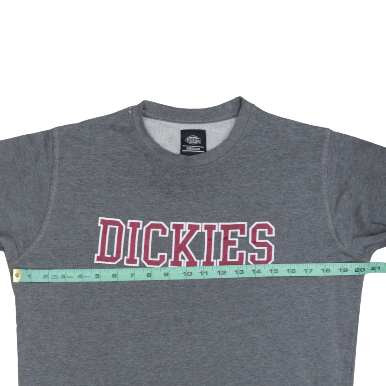 Mens UK Size M Dickies Grey Pullover Sweatshirt