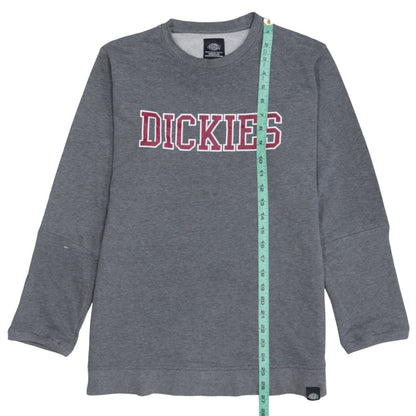 Mens UK Size M Dickies Grey Pullover Sweatshirt