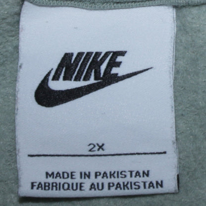 Womens UK Size 2XL Nike Green Pullover Sweatshirt