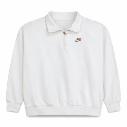 Womens UK Size L Nike White Pullover Sweatshirt